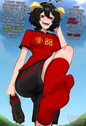 villainousvicky_(vtuber), manchester_united, world_cup, villainousvicky, 1girls