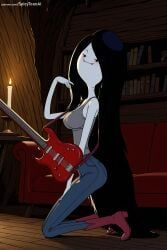 marceline, adventure_time, patreon, spicytoonai, 1girl