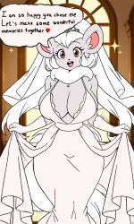 cincci_(lucyfercomic), cinccino, anthro, big_breasts, blush