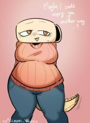 shelly_(dandy's_world), dandy's_world, viran_wires, chubby, clothed