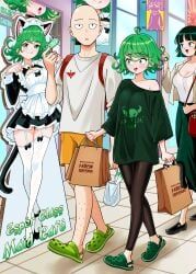 fubuki_(one-punch_man), saitama, tatsumaki, one-punch_man, elpipe3000