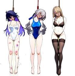 bronya_rand, seele_(honkai:_star_rail), serval_landau, honkai:_star_rail, honkai_(series)