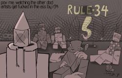 artful_(die_of_death), civilian_(die_of_death), devesto, oc, orchestraful_(die_of_death)