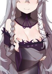 melinda_(re:zero), re:zero_kara_hajimeru_isekai_seikatsu, morisobo, alternate_costume, alternate_hairstyle