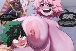izuku_midoriya, mina_ashido, my_hero_academia, astroodragon, crimsoncrow_va