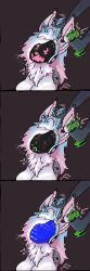 protogen, causticutie, anthro, armless, big_breasts