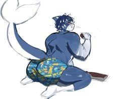 alon_(cbananae), oc, cbananae, big_ass, boxers