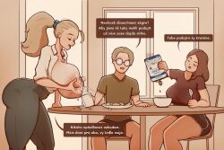 anya_(garriguex), filip_(garriguex), lucia_(garriguex), garriguex, 1boy