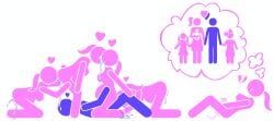warning_sign_person, 4chan, n1_1ck, 1boy, 5girls