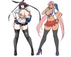 ingrid_(taimanin_asagi), mizuki_shiranui, taimanin_(series), lc_7v2, 2girls