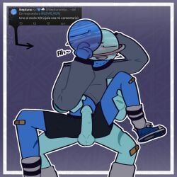 neptune_(solarballs), uranus_(solarballs), solarballs, 2boys, brothers