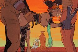 heracles_(hades), melinoe_(hades), prometheus_(hades), hades_(game), hades_2