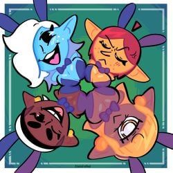 beatriz_(atastic), pebbles_quest, atastic, 4girls, :<