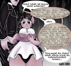 adolf_hitler, geli_raubal, history, rapetard, s0d0my_s1n