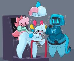 axii_(sleepysous), lumi_(bluepolyafterdark), roblox, sleepysous, 1girls