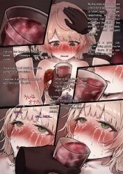 shigure_ui_(vtuber), tegdor, 1girls, amputated_breast, areola