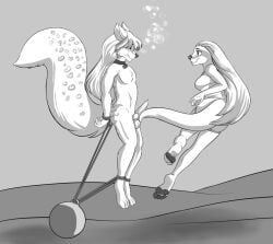 ladyheather, air_bubble, ankles_tied, anthro, aquaphilia