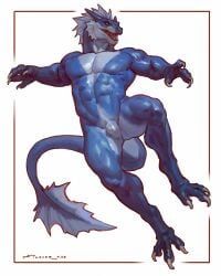 mythology, taran_fiddler, abs, animal_genitalia, anthro