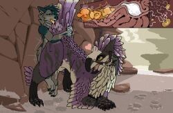 seikret, capcom, monster_hunter, mustard_(welcometothevoid), anthro