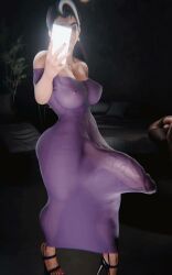 thefastestgman, 2girls, areolae_visible_through_clothing, big_breasts, big_penis