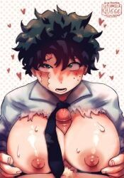 deku, female_deku, izuku_midoriya, katsuki_bakugou, my_hero_academia