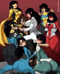 femvincible, invincible_(superhero), mark_grayson, omni-man, original_character