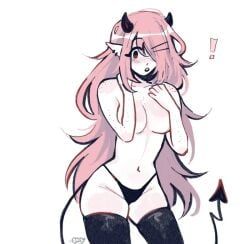 june_(megrocks), megrocks, 1girls, blush, breasts