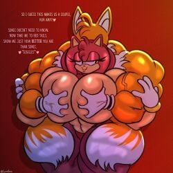 amy_rose, miles_tails_prower, tails_the_fox, sega, sonic_(series)