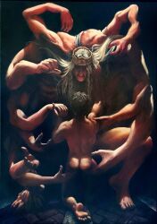 edgar_(elden_ring), godrick_the_grafted, elden_ring, fromsoftware, jygglewag_(artist)