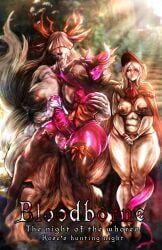 beast_(bloodborne), eternal_rose_(darkescape), the_doll_(bloodborne), vicar_amelia, bloodborne