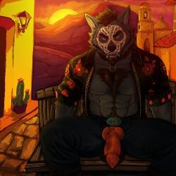 day_of_the_dead, holidays, lupelongo, abs, animal_genitalia