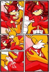 fiona_fox, miles_prower, miles_tails_prower, tails_nine, archie_comics