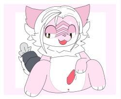 anonymous_artist, animal_genitalia, anthro, anus, aquatic
