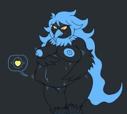 boss_monster_(undertale), clover_(undertale_yellow), martlet_(undertale_yellow), martlet_(zenith_form), soul_(undertale)