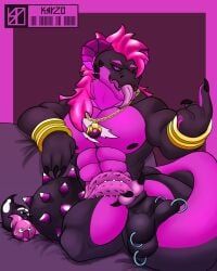mythology, 4_balls, :3, anthro, balls