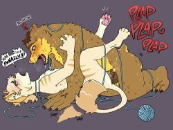 finn_(itsjay), bigzbl00dgear, anthro, ball_of_yarn, bear