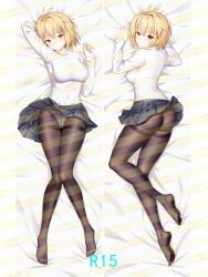 arcueid_brunestud, tsukihime, tsukihime_(remake), cirnos, 1girl