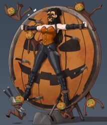 original, skelebomb, 1girl, 1girls, bondage