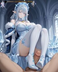 fatui, snezhnaya_girls, tsaritsa_(genshin_impact), genshin_impact, mihoyo