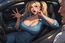 1girls, age_difference, age_gap, beautiful, beautiful_female