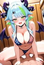bsapricot_(vtuber), froot, indie_virtual_youtuber, 1boy, 1girl
