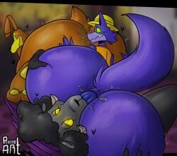 lorenzo_waterman_(the_walten_files), pumpkin_rabbit_(the_walten_files), rachel_waterman_(the_walten_files), tammy_(the_walten_files), the_walten_files