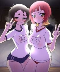 kagemori_miharu, sakuya_reina, digimon, digimon_beatbreak, gerusyu