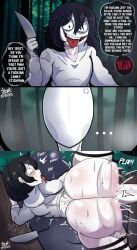 femboy_jeff_the_killer, jeff_the_killer, slenderman, creepypasta, creamy_lemon_pie