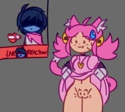 kris_(deltarune), mad_mew_mew, mew_mew_(undertale), pink_(deltarune), soul_(deltarune)