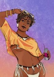gta_vi_cover_girl, vixen_(dc), dc, dc_comics, grand_theft_auto_vi