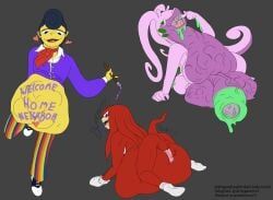 generation_6_pokemon, goodra, knuckles_the_echidna, pokemon_(species), wally_darling