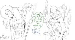 anon_(snoot_game), fang_(gvh), inco_(iwhtg), olivia_halford, cavemanon_studios