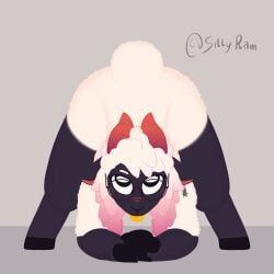 silly_(sillyram), sillyram, all_fours, anthro, anus