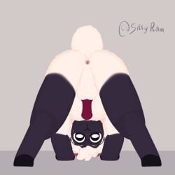 silly_(sillyram), sillyram, all_fours, animal_genitalia, animal_penis